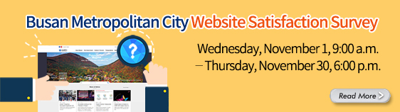 Busan Metropolitan City Web Site Satisfaction Survey